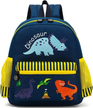 Cute Zoo Little 3d Backpack Kids Backpack for Boys and Girls Toddler Backpack Waterproof Preschool(Dinosaur)