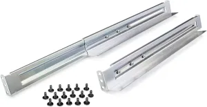CyberPower 4POSTRAIL 4-Post Universal Rack Mount Rail Kit, Silver