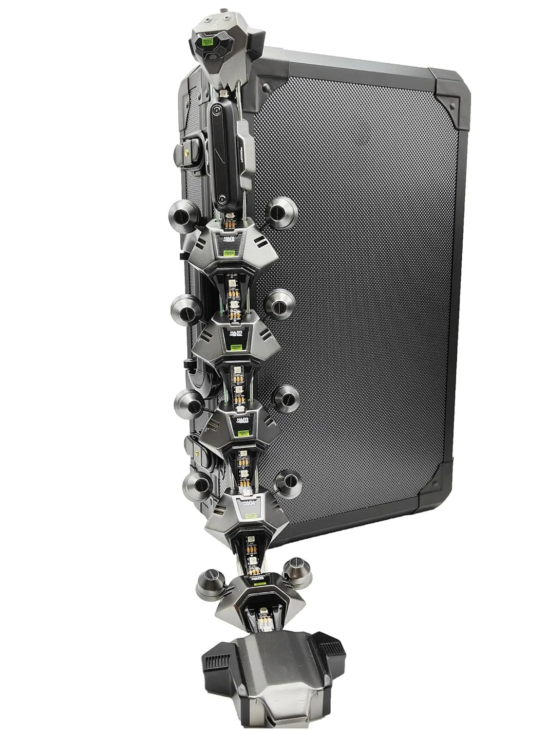 Cyberpunk 2077 Edgerunners David Martinez Implant Sandevistan, Militech Apogee 1:1 cosplay prop