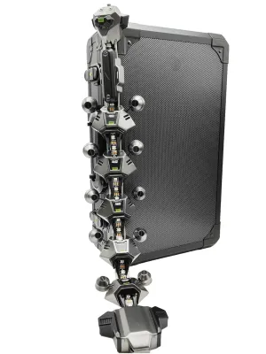Cyberpunk 2077 Edgerunners David Martinez Implant Sandevistan, Militech Apogee 1:1 cosplay prop