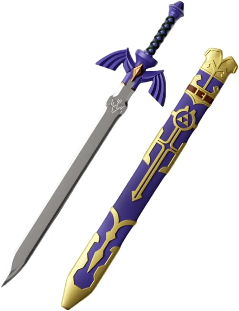 damdos Halloween Prop Cosplay 32" Cos-Master Swords,Fantasey Foam Swords for Peripherals Hylianon Costume Cosplay Prop Birthday Gifts