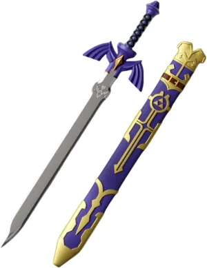 damdos Halloween Prop Cosplay 32" Cos-Master Swords,Fantasey Foam Swords for Peripherals Hylianon Costume Cosplay Prop Birthday Gifts