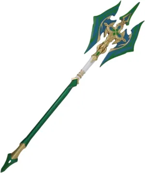 damdos Halloween Prop Cosplay Sword Feixiao Axe,40" Feixiao Axe PU Foam Swords Weapons Fancy Party Costumes Accessories Yanqing Sword Birthday Gifts