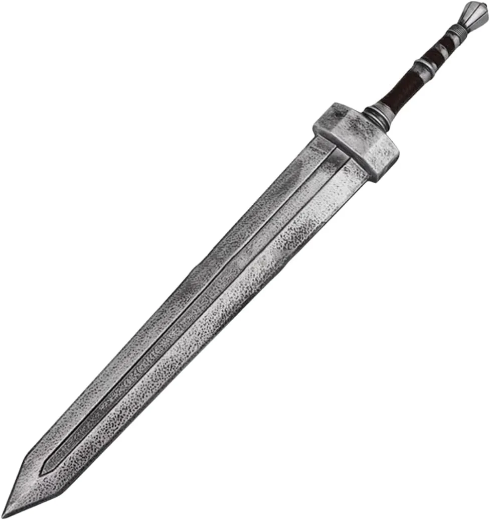 damdos Halloween Prop Cosplay Sword for Guts Build Greatsword,Cosplay Gianto Sword Great Sword Foam Swords Birthdays Gifts