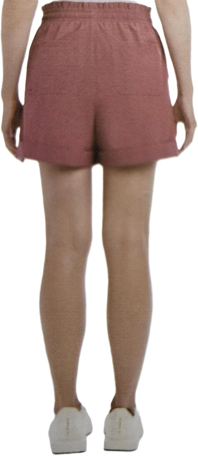 Danskin Womens' Woven Paperbag Shorts