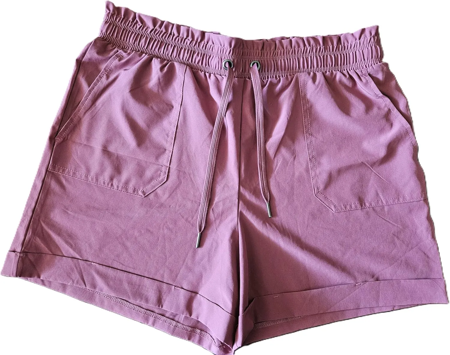 Danskin Womens' Woven Paperbag Shorts
