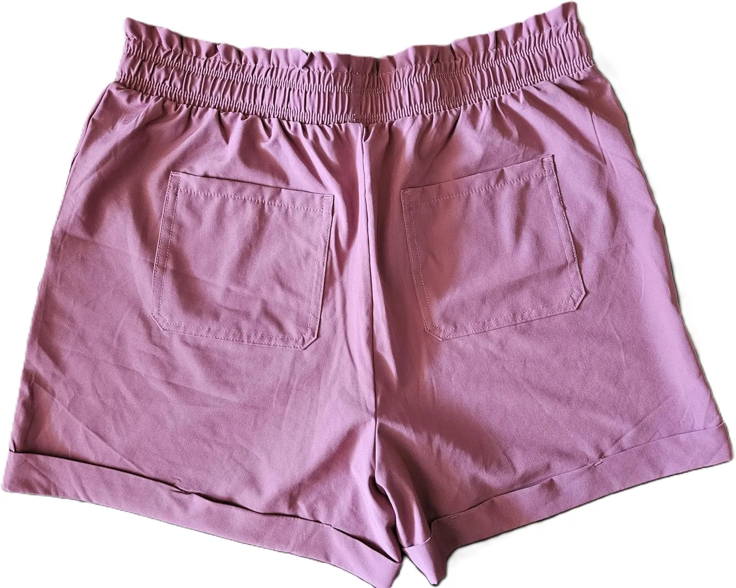 Danskin Womens' Woven Paperbag Shorts