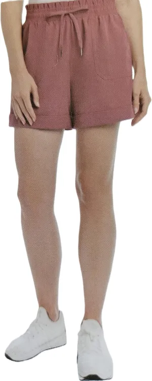 Danskin Womens' Woven Paperbag Shorts