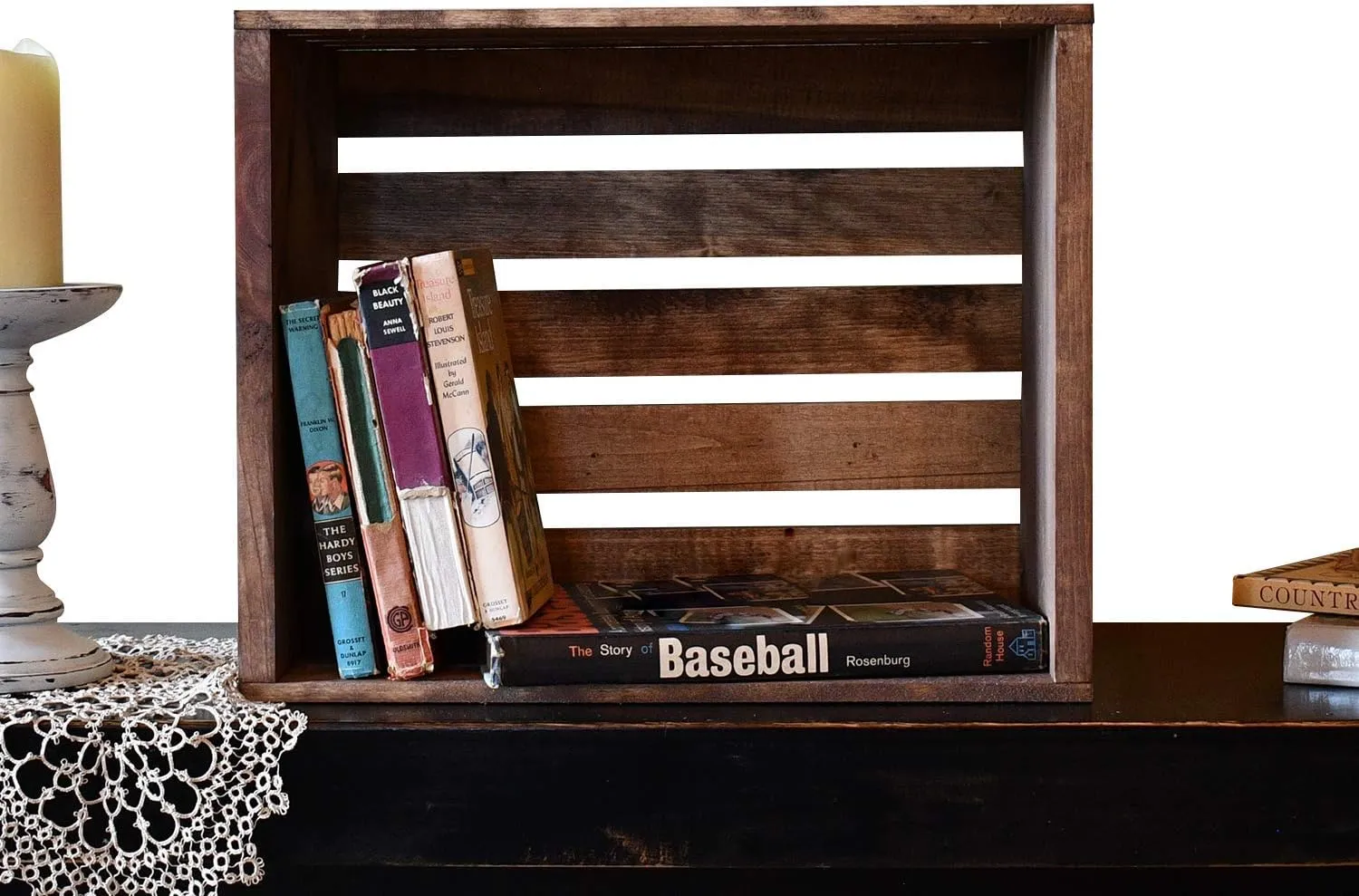 Darla'Studio 66 Rustic Wood Crate