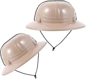 DECHOUS 2Pcs Explorer Hats Comfortable Adventure Costume Caps for Role Play Jungle Theme Decorative Hats for Outdoor Activities Parties Fun Cosplay Accessories for Boys