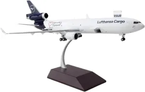 Diecast Plane Model 1:200 Scale for MD-11F D-ALCC Diecast Alloy Aircraft Model Collectible Ornament