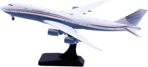 Diecast Plane Model 1:400 for B747-8BBJ Alloy Metal Die-Casting Airplane Model Collection Decorative Display