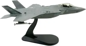 Diecast Plane Model 1：72 for F35A Lightning II Fighter Jet Diecast Military Aviation Collection Decorative