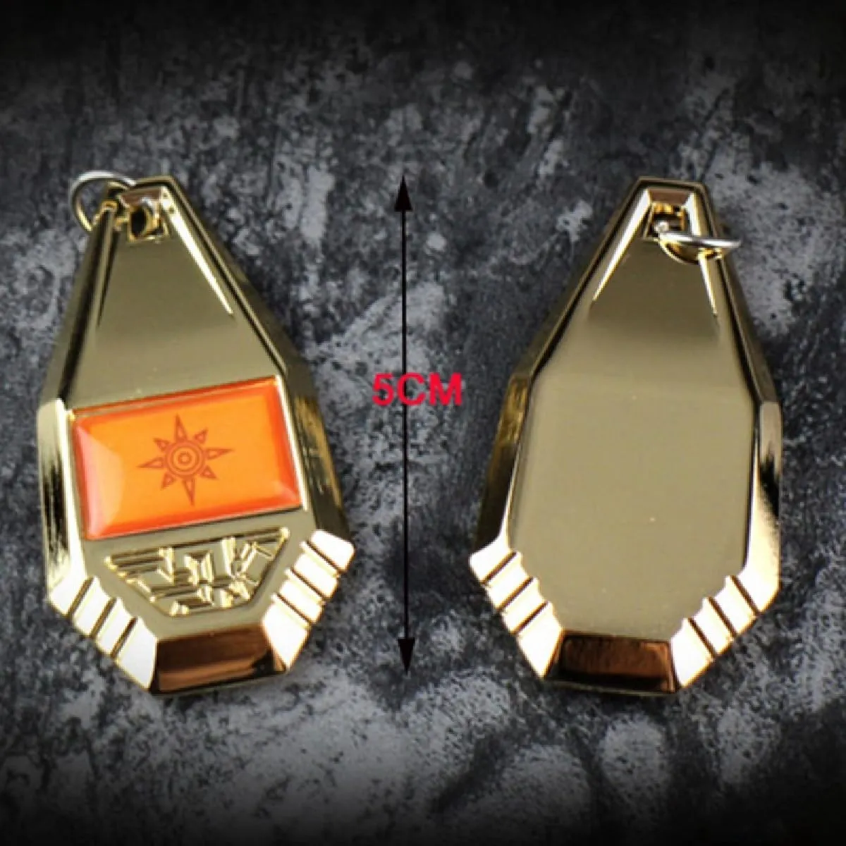 Digital Monster Crest Necklace - Crest of Courage Friendship Hope Love Light Metal Pendant Cosplay Prop Collection Gift