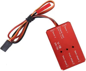 Dilwe JP Hobby ER-150 Alloy Electric Retractable System for Fixed-Wing Aircraft RC Accessory(Controller (2S Power Supply))