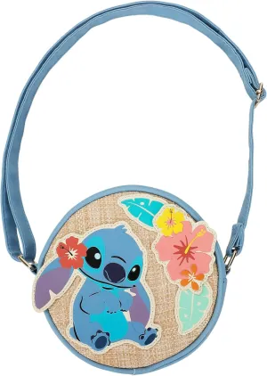 Disney Stitch Flowers 17.5 CM Women's Crossbody Bag