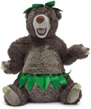 Disney Store Baloo Plush – The Jungle Book – Medium 15 3/4''