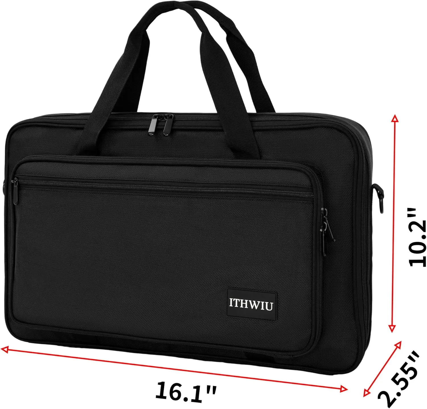 DJ Carrying Case Fits DDJ 200, ddj-wego3, AKAI MK3, Native Maschine Mikro Mk3, Hercules DJ Control Inpulse 200, Numark Party mix, Multi-FX pedals, line 6 helix floor, 16 x 10 x 2.5 Inch, Black
