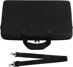 DJ Controller Storage Case, 360 degrees Zip Portable Wheeled DJ Carrying Case Padded DJ Mixer Bag for DDJ FLX4, DDJ 400, DDJ SB3, SB2, RB