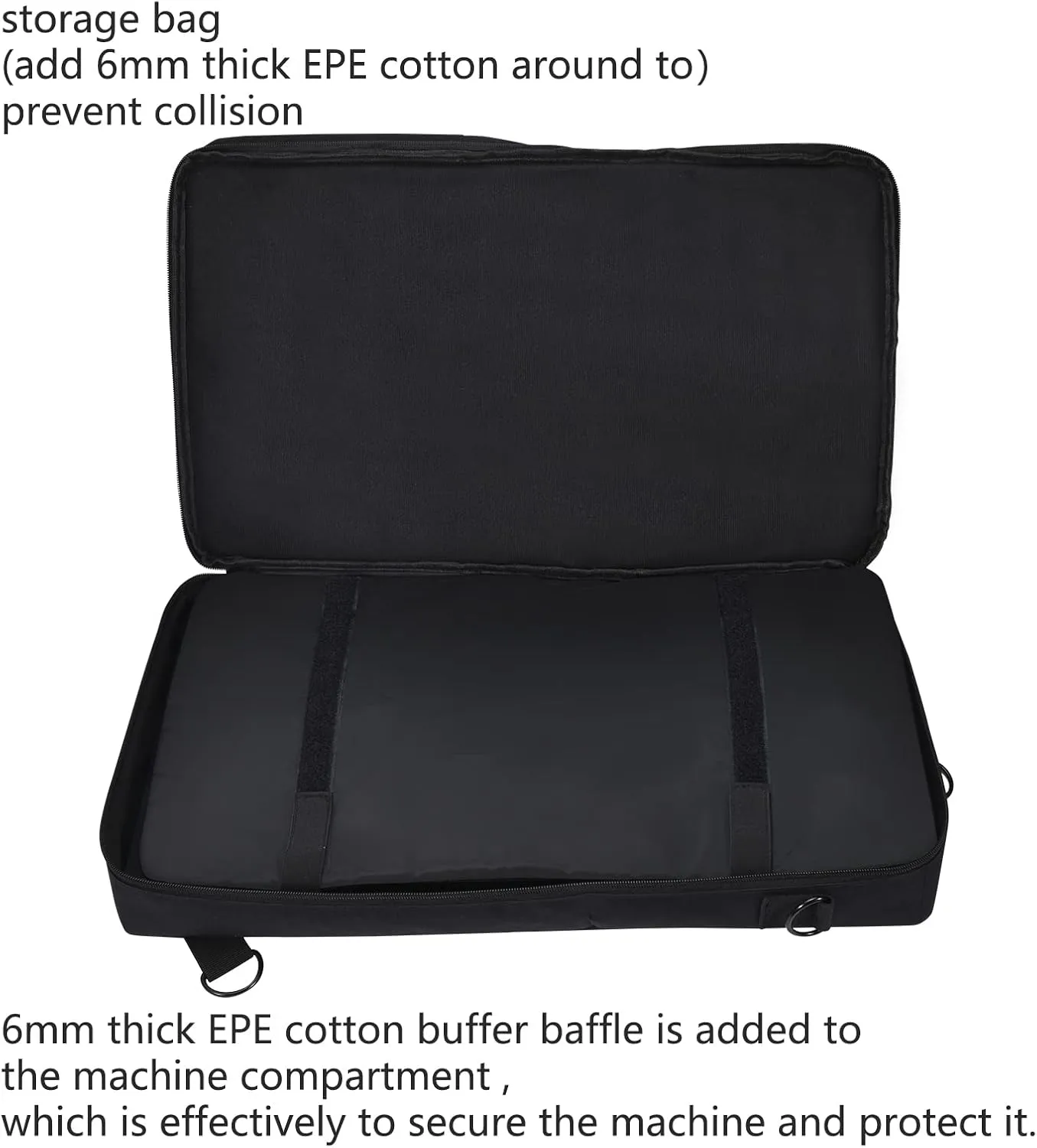 DJ storage case for Pioneer DDJ-400 DJ/DDJ-FLX4/DDJ-SB3/Roland DJ-202/Hercules Inpulse 300/Native Instruments Traktor Kontrol S2 Mk3 DJ controller bag for Outdoors Party Bar