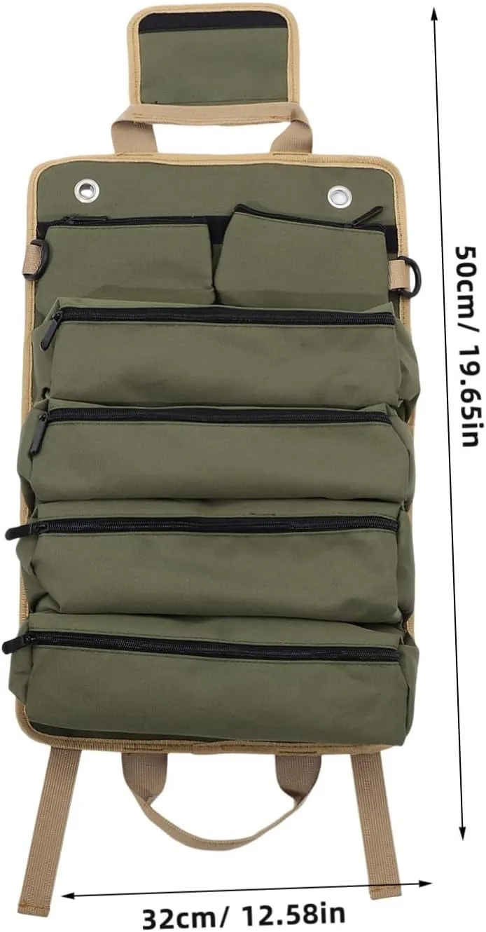 DOITOOL Hardware Kit Power Tool Tools Small Tool Pouch Car Tool Bags Heavy Duty Tool Bag Organizer Tool Tote