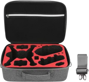 Drone Carrying Case Storage Bag Travel Handbag for DJI FPV Drone, Gray, Red, Boxwizard7bo3kegs9c-11