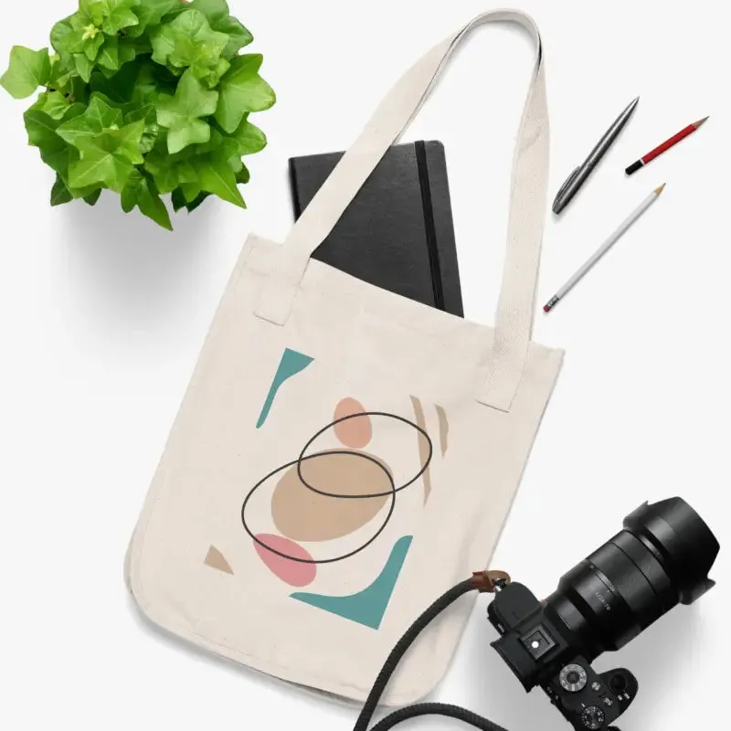 Eco Chic Canvas Tote Bag with Planet Loving Flare