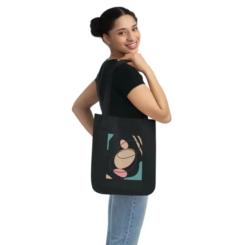 Eco Chic Canvas Tote Bag with Planet Loving Flare