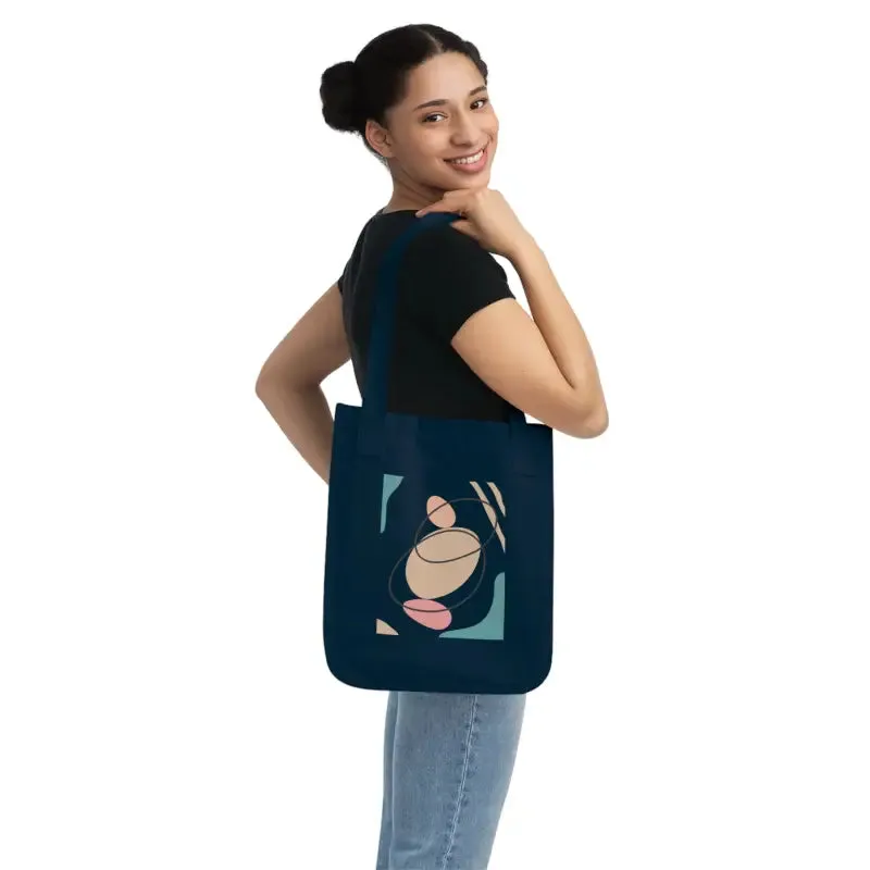 Eco Chic Canvas Tote Bag with Planet Loving Flare