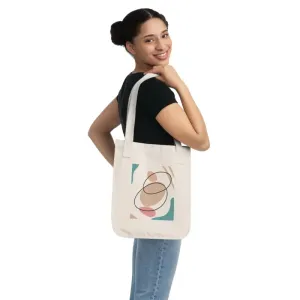 Eco Chic Canvas Tote Bag with Planet Loving Flare