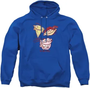 Ed Edd Eddy Three Heads Unisex Adult Pull-Over Hoodie