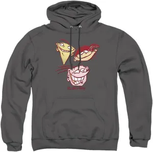 Ed Edd Eddy Three Heads Unisex Adult Pull-Over Hoodie