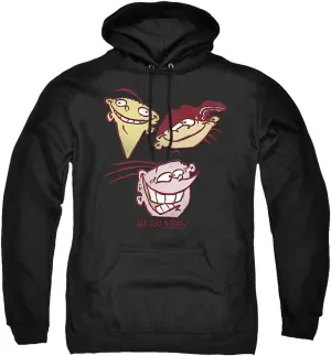 Ed Edd Eddy Three Heads Unisex Adult Pull-Over Hoodie