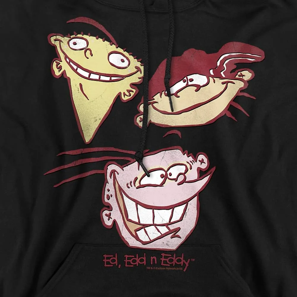 Ed Edd Eddy Three Heads Unisex Adult Pull-Over Hoodie