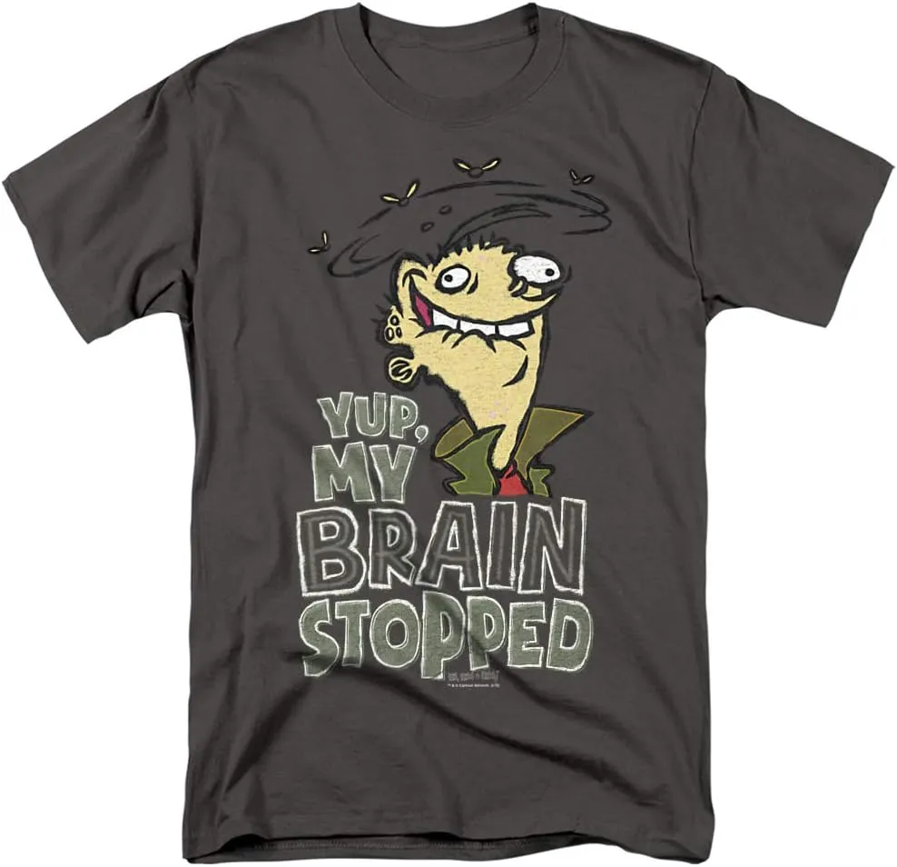 Ed EDD N Eddy Brain Dead Ed Unisex Adult T Shirt for Men and Women