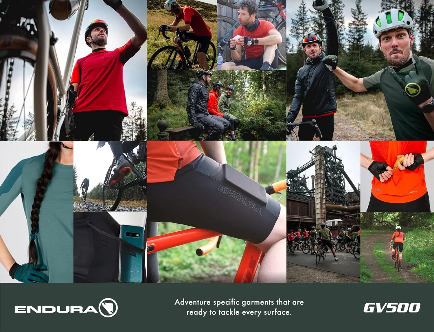 Endura Men's GV500 Long Sleeve Gravel Jersey