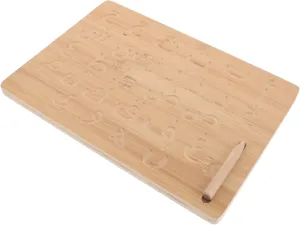ERINGOGO Early Education Braille Writing Board Light up Tracing Center Learn to Write Alphabet Letters Board White Board Letters Counting Khaki