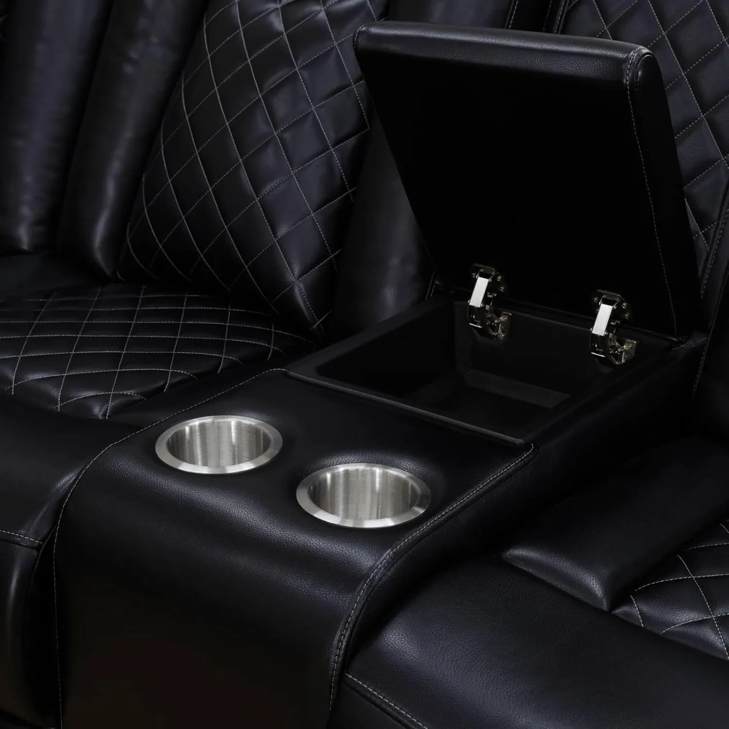 Everest Power Recliner Living Room Set with LED for Living Room, Dormitory, Guest House, Playroom, Airbnb,Apartment