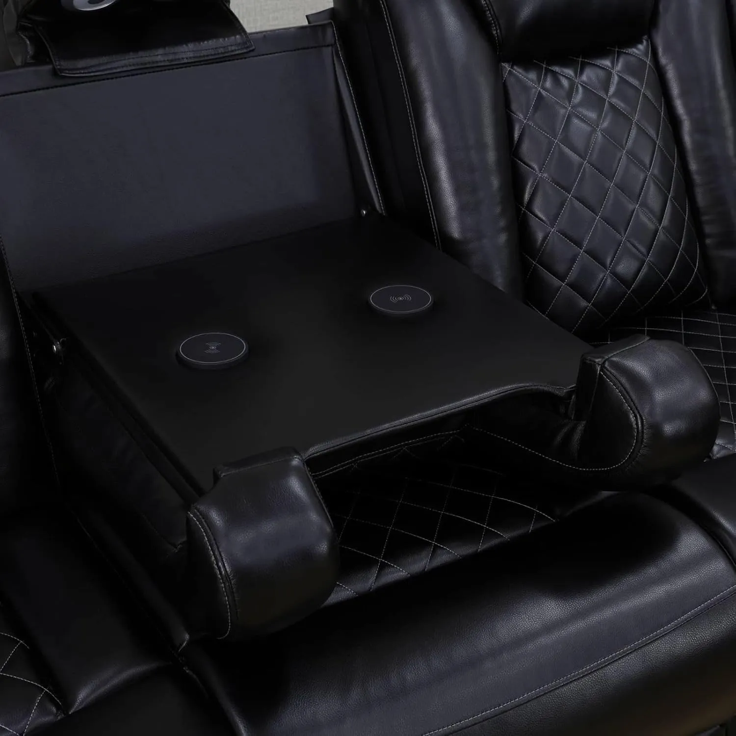 Everest Power Recliner Living Room Set with LED for Living Room, Dormitory, Guest House, Playroom, Airbnb,Apartment