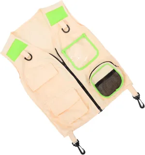 Explorer Vest Outdoor Adventure Costume for Role Outdoor Clothes for Fishing and Exploration Activities for Boys