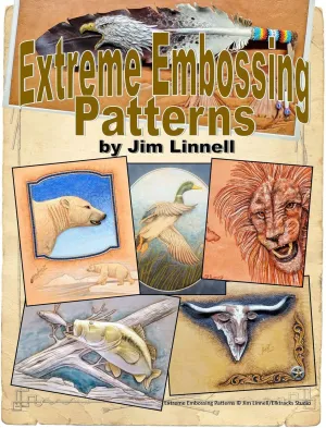 Extreme Embossing Patterns for Leather Carving by Jim Linnell (Leathercraft Designs)