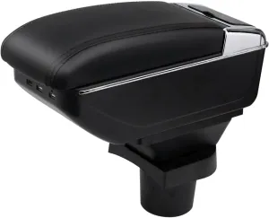For MINI COOPER COUPE Armrest Console Center Storage Box with Base Cup Holder (With USB)