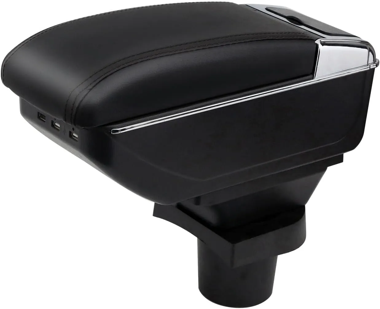 For MINI COOPER COUPE Armrest Console Center Storage Box with Base Cup Holder (With USB)