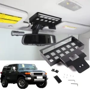 For Toyota FJ Cruiser 2007-2021 car center console side outlet storage bag trunk storage box (Inside rearview mirror storage box)