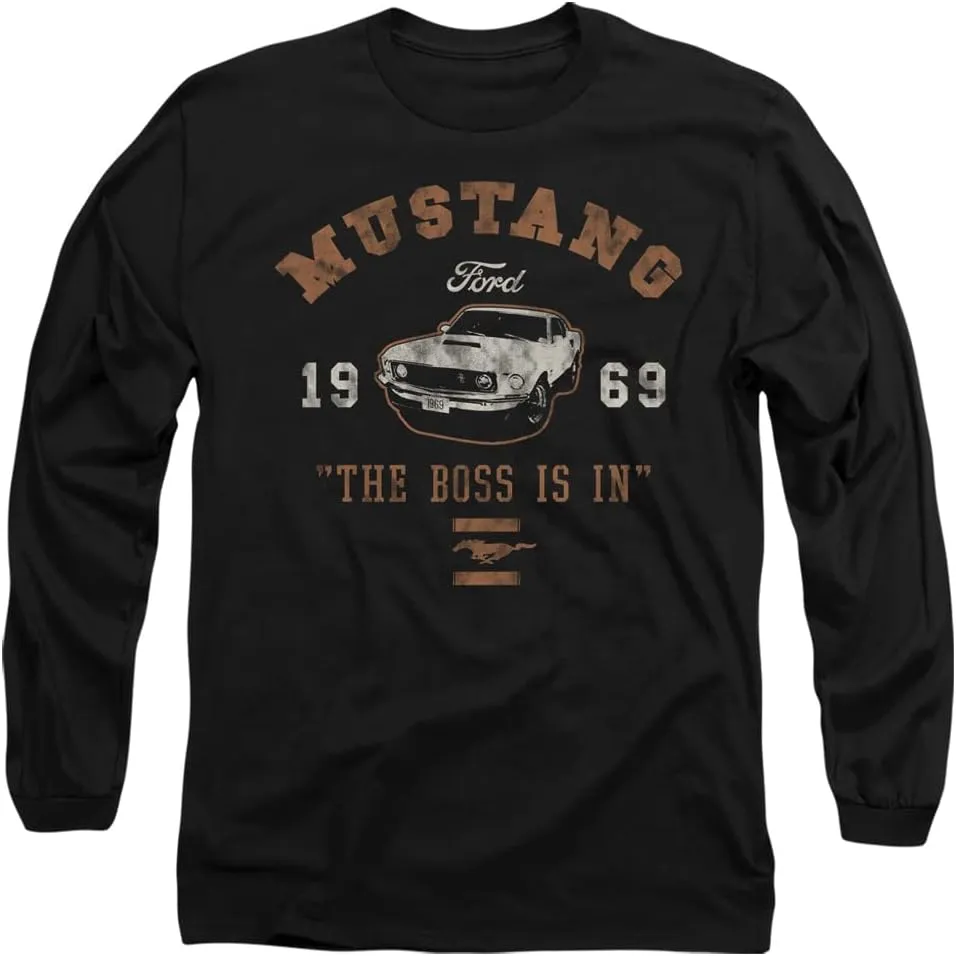 Ford Mustang Mustang Stripes Unisex Adult Long-Sleeve T Shirt