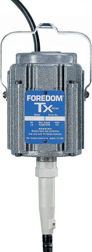 Foredom TX Hang-Up Motor with Standard Shaft & Sheath, 115v