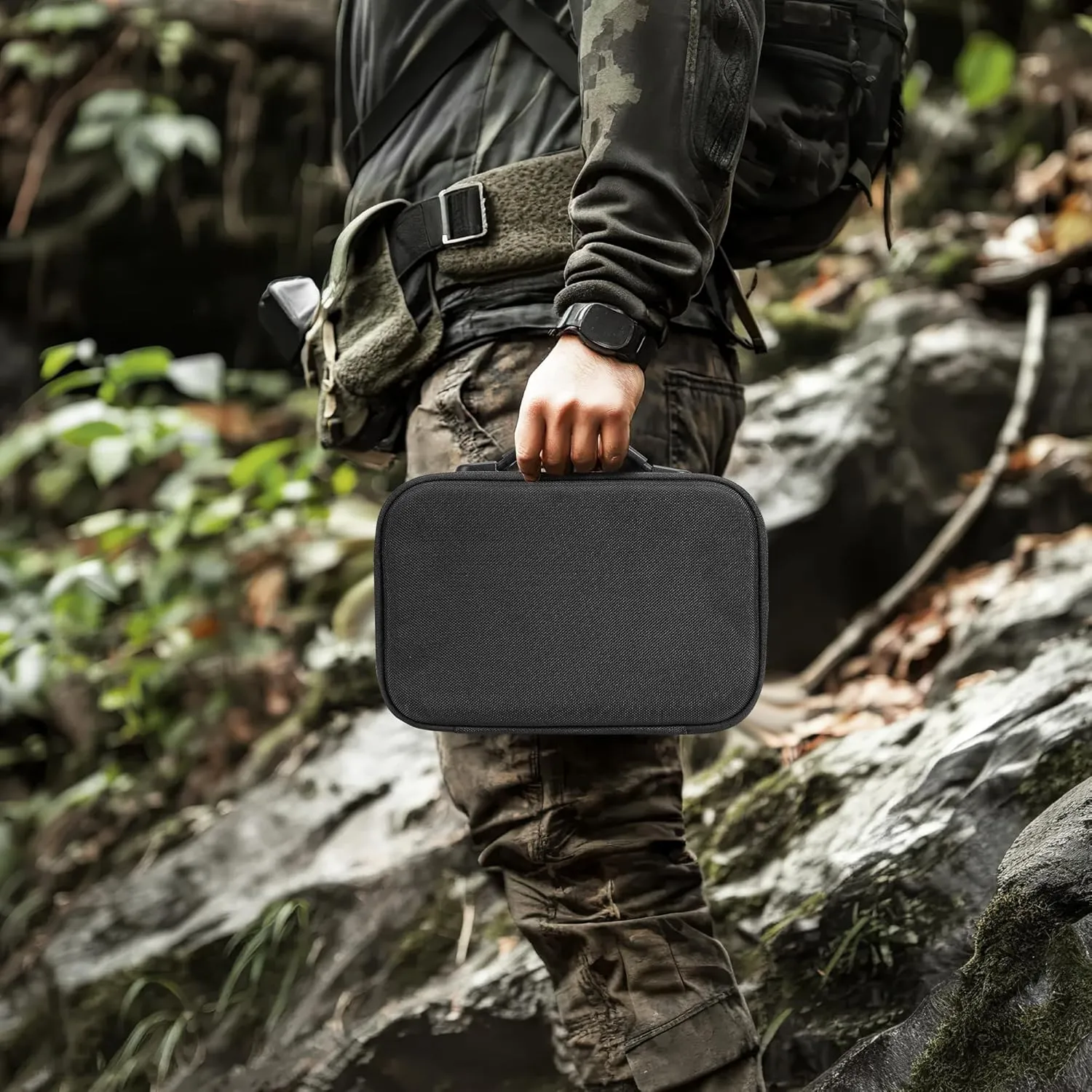 FPVtosky Portable Travel Storage Bag for DJI Neo Drone Accessories (for DJI Neo Fly More Combo, Black)