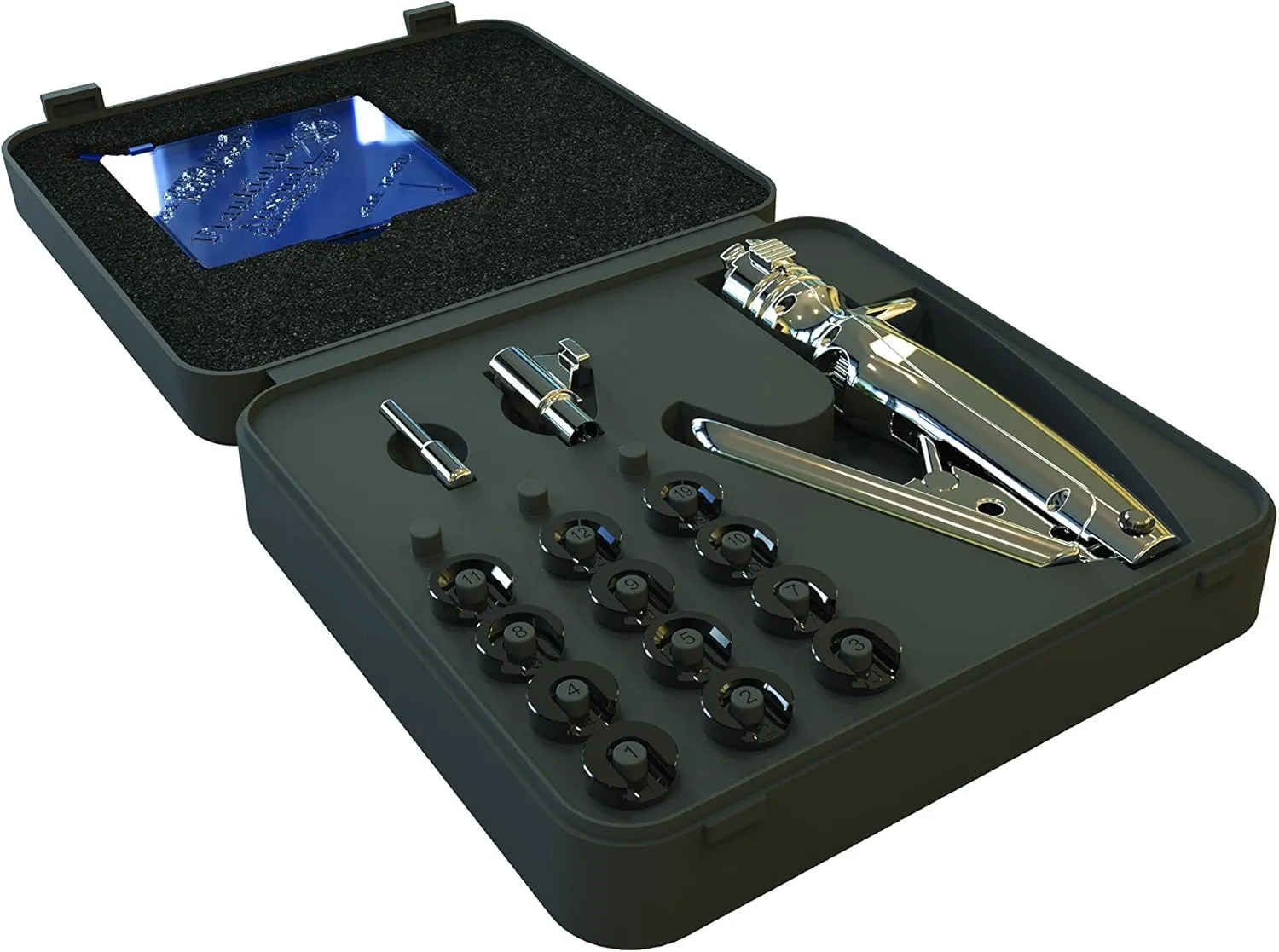 Frankford Arsenal Platinum Series Perfect Seat Hand Primer Seating Tool with Case for Reloading, Black