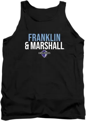 Franklin & Marshall College Official Stacked Unisex Adult Tank Top