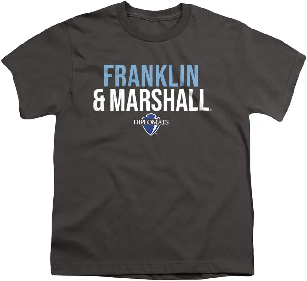 Franklin & Marshall College Official Stacked Youth Kids Boy/Girls T Shirt
